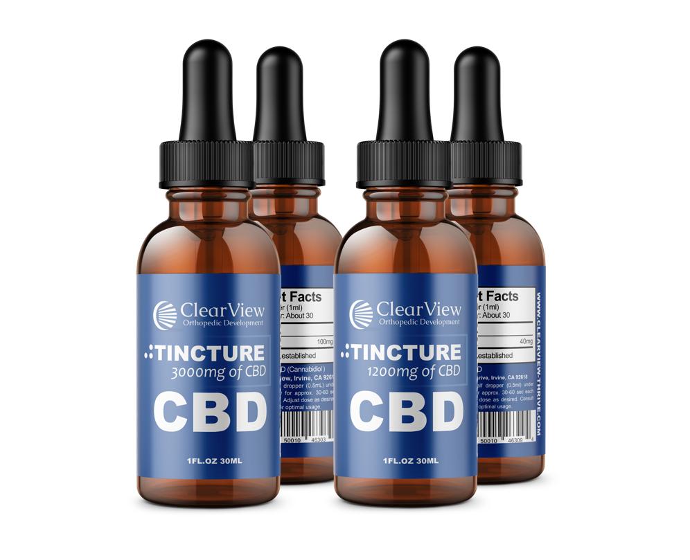 Tinctures – ClearView Thrive CBD