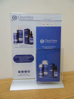 Load image into Gallery viewer, Trifold Display Stand (w/ pack of 25 Trifolds)